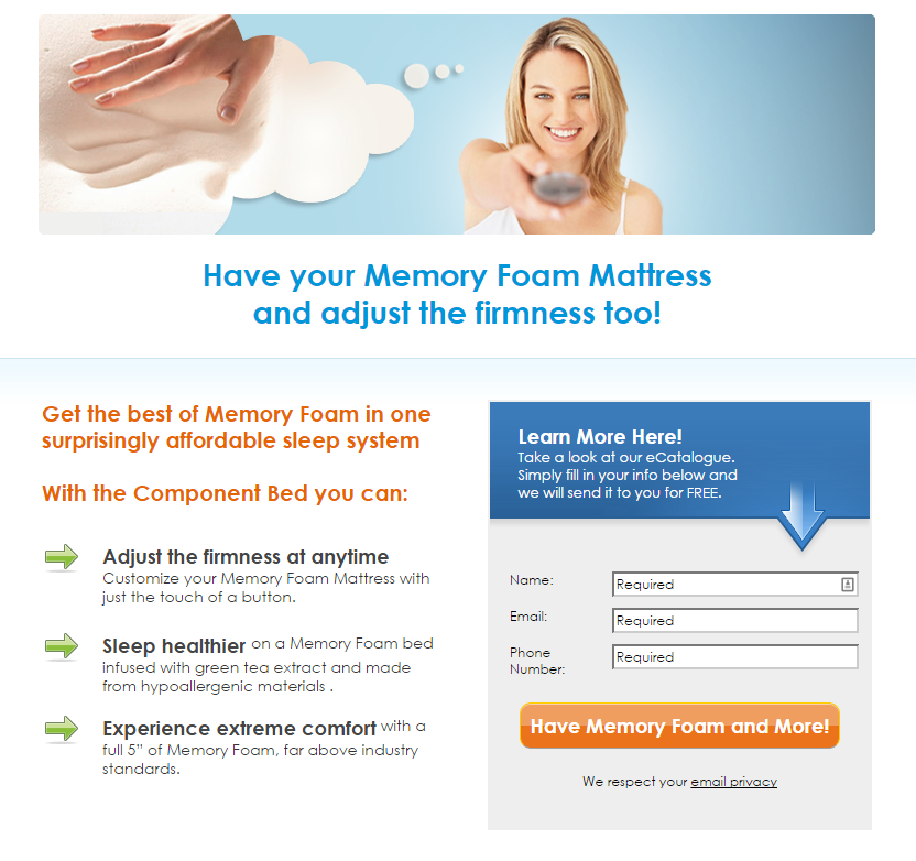 Landing Page - mantenha bem simples